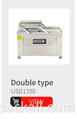 Podwójna komora próżniowa, wypakowanie uszczelniające próżniowe w próżniowym powietrzu